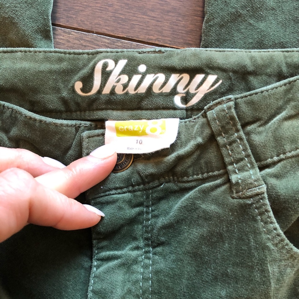 Velvet Skinny Jeggings